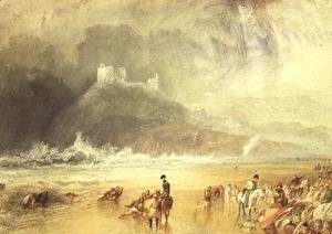 Criccieth Castle, 1835