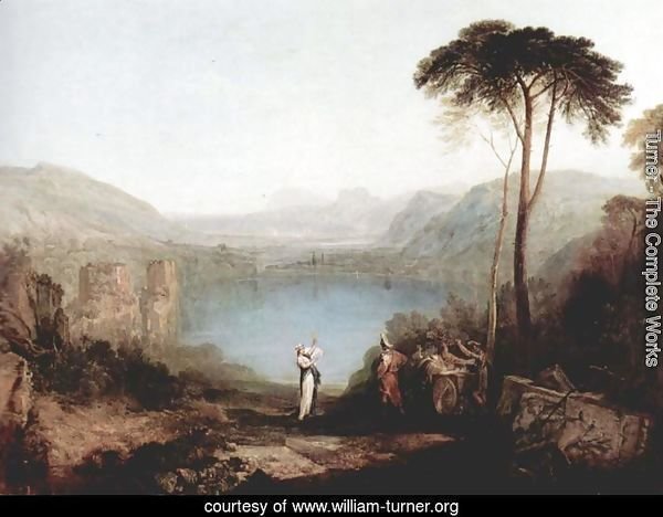 Avernus lake, Aeneas and the Cumaei Sibylle