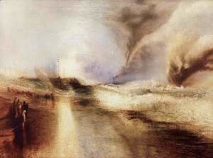 Turner - Flares with rough sea