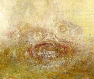 Turner - Sunrise with Sea Monsters (detail)