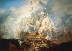 Turner - The Battle of Trafalgar 1