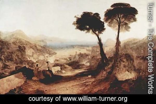 Turner - The bay of Baiae, with Apoll and the Sybille
