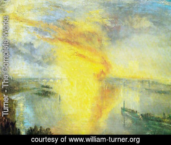 Turner - The fire of the parliament