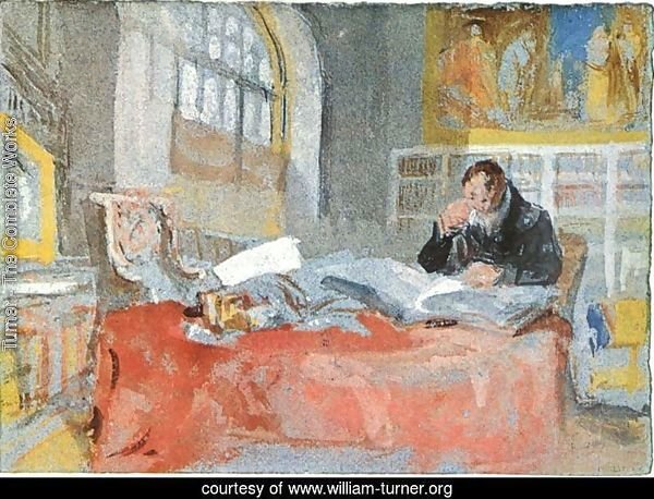 Turner in his studio