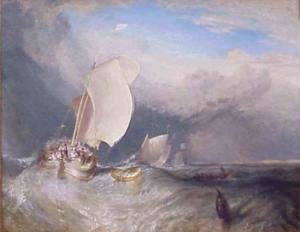 Turner - Fishing Boats with Huckster Bargaining for Fish
