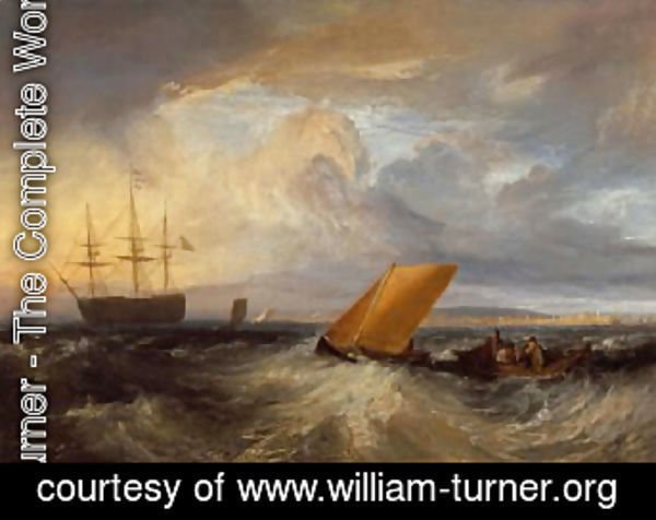 Turner - Sheerness as seen from the Nore 1808