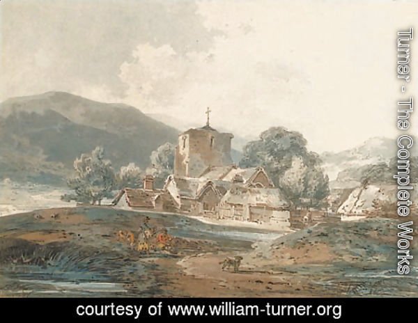 Turner - A village church