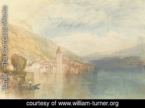 Turner - Oberhofen on Lake Thun, Switzerland