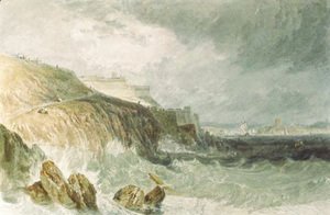 Turner - Plymouth Citadel, a gale