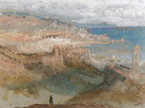 Turner - View of Genoa, Italy