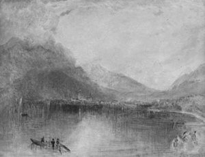 Turner - Arth On The Lake Of Zug, Early Morning