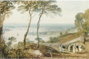Turner - Plymouth, From Mount Edgcumbe