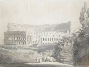 View Of The Colosseum, Rome