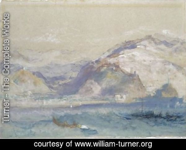 Turner - Genoa From The Sea