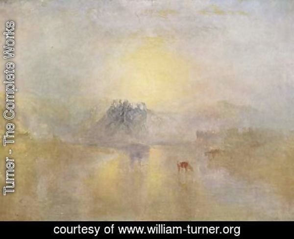 Turner - Norham Castle at sunrise