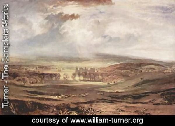 Turner - Raby Castle, Residence of the Earl of Darlington