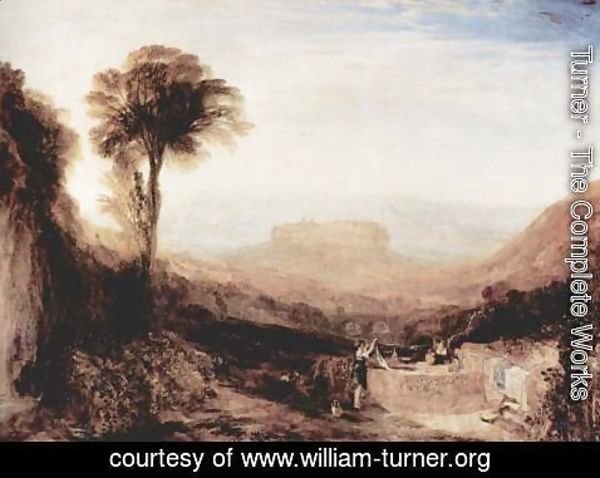 Turner - View of Orvieto