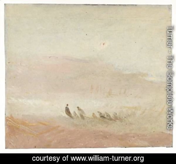 Turner - Figures on a Beach