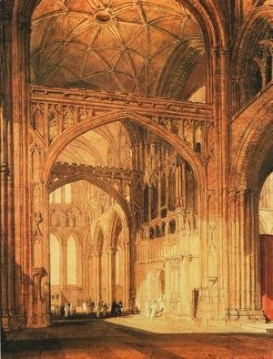 Turner - Interior Of Salisbury Cathedral