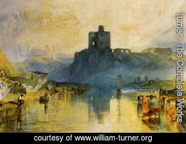Turner - Norham Castle  On The River Tweed