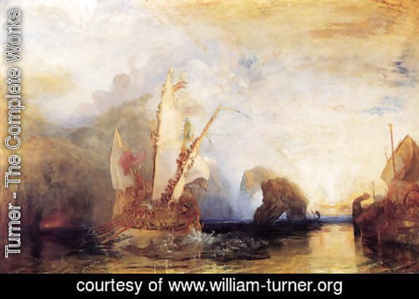 Turner - Odysseus Deriding Polyphemus