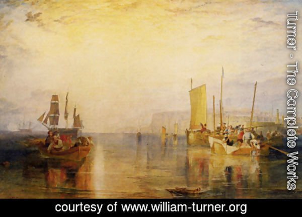 Turner - Sunrise  Whiting Fishing At Margate