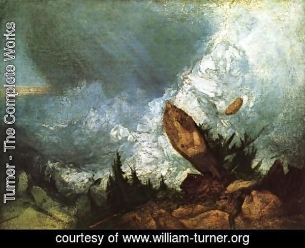 Turner - The Fall of an Avalanche in the Grisons 1810