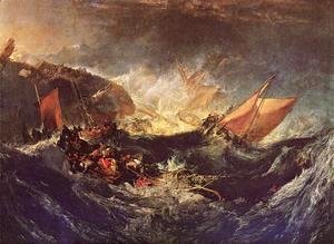 Turner - The Wreck Of A Transport Ship