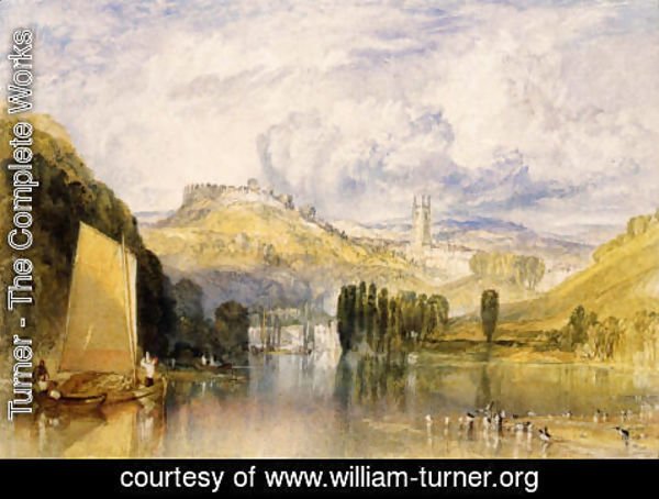 Turner - Totnes  In The River Dart