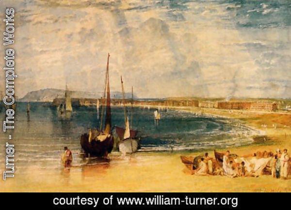 Turner - Weymouth  Dorsetshire