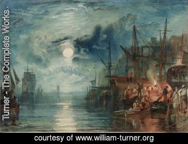 Turner - Shields, on the River Tyne